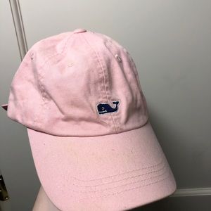 Pink Vineyard Vines Baseball Hat